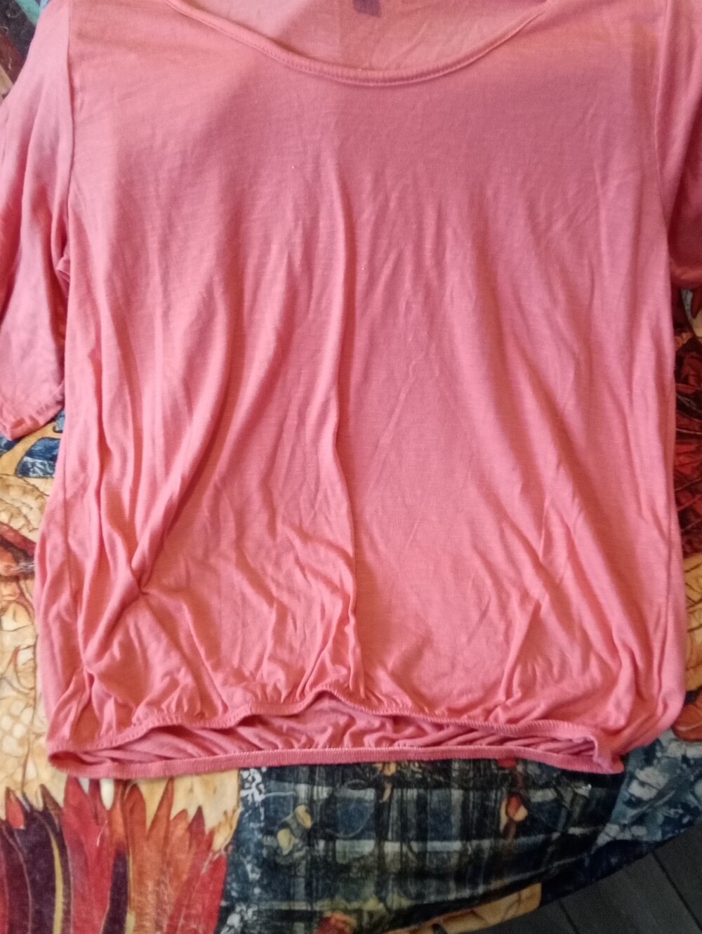 #673 Goddess Dusty Rose Short Sleeve Tee - 2X